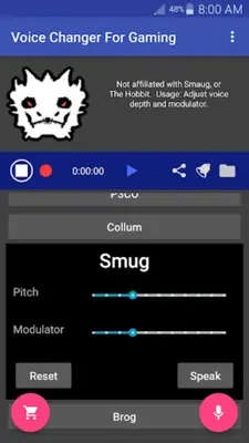 Voice Changer Mic for Gaming - PS4 XBox PC android App screenshot 2